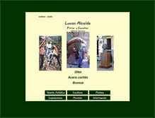 Tablet Screenshot of lucasalcalde.com